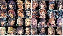 IA portraits Final Fantasy 8/10/14/15