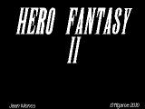 Hero Fantasy II l'écran titre